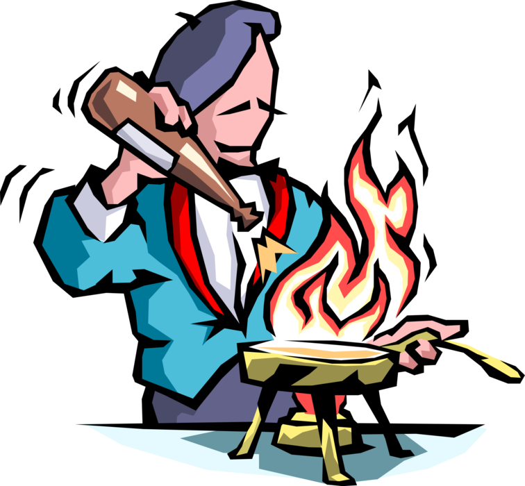 Vector Illustration Of French Culinary Cuisine Chef - Clip Art - Png Download (756x700), Png Download