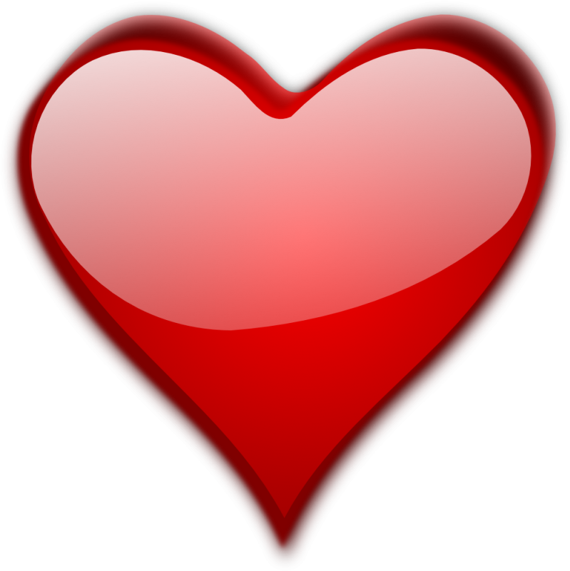 Red Heart Png Image - Red Heart Transparent Background Clipart (800x809), Png Download