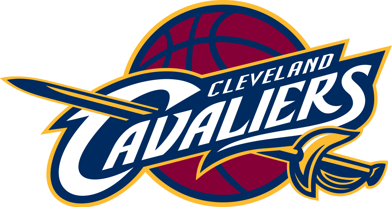 Cleveland Cavaliers - Nba Basketball Team Logo Clipart (1024x542), Png Download