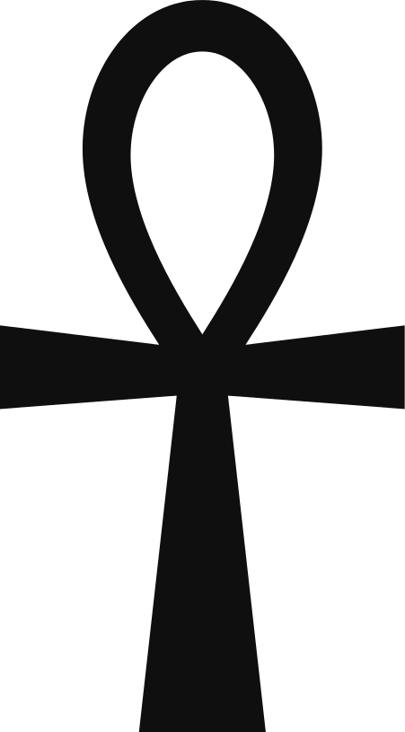 Egyptian Cross Clipart Jpg Library Library Ankh-symbol - Ankh Symbol - Png Download (451x815), Png Download