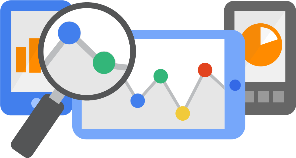 Reports And Analytics - Google Analytics Clipart (1152x612), Png Download