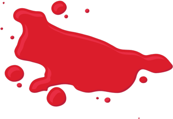 Blood Splatter Png - Splatter 3d Png Clipart (640x480), Png Download