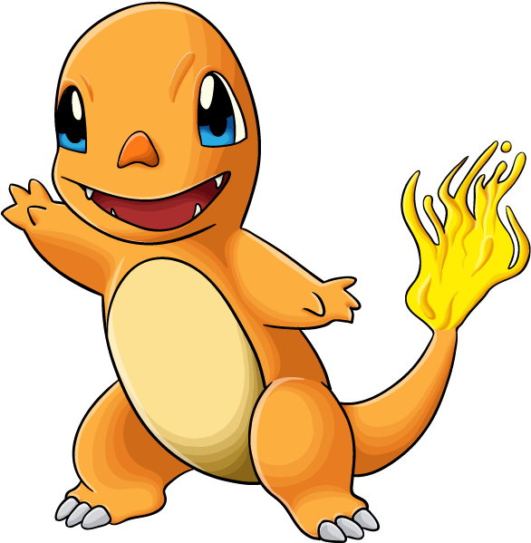 Elsa Clipart Fun2draw - Charmander Pokemon Easy Drawing - Png Download (722x1282), Png Download