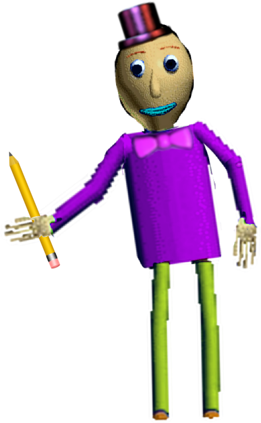 S Fanon Wiki - Fancy Baldi Clipart (1025x1024), Png Download