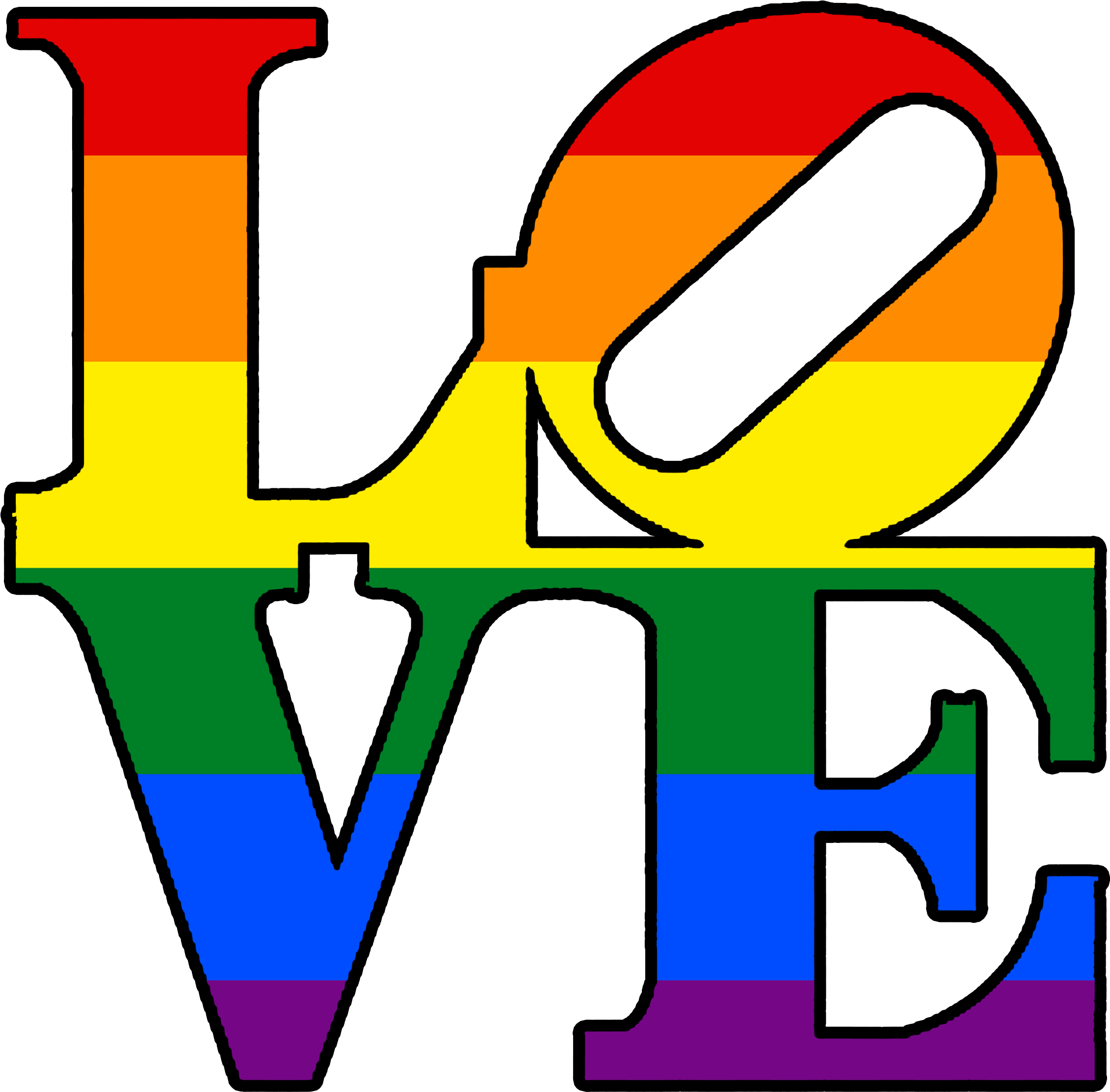 Download On The Desktop Backgrounds, Love, Type File - Lgbt Love Is Png