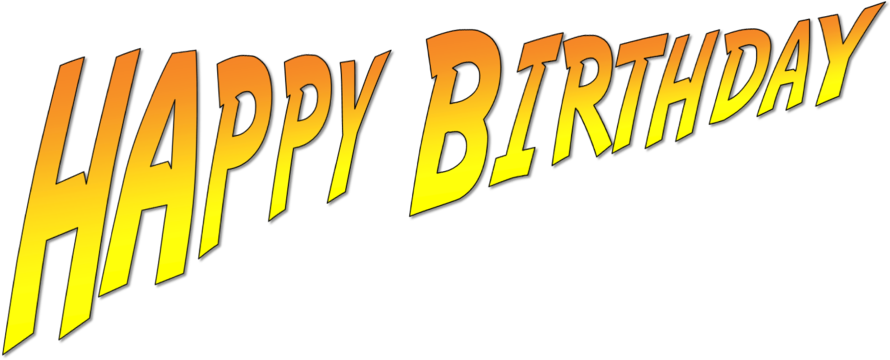 Joy Clipart Yippee - Indiana Jones Font Happy Birthday - Png Download (900x370), Png Download