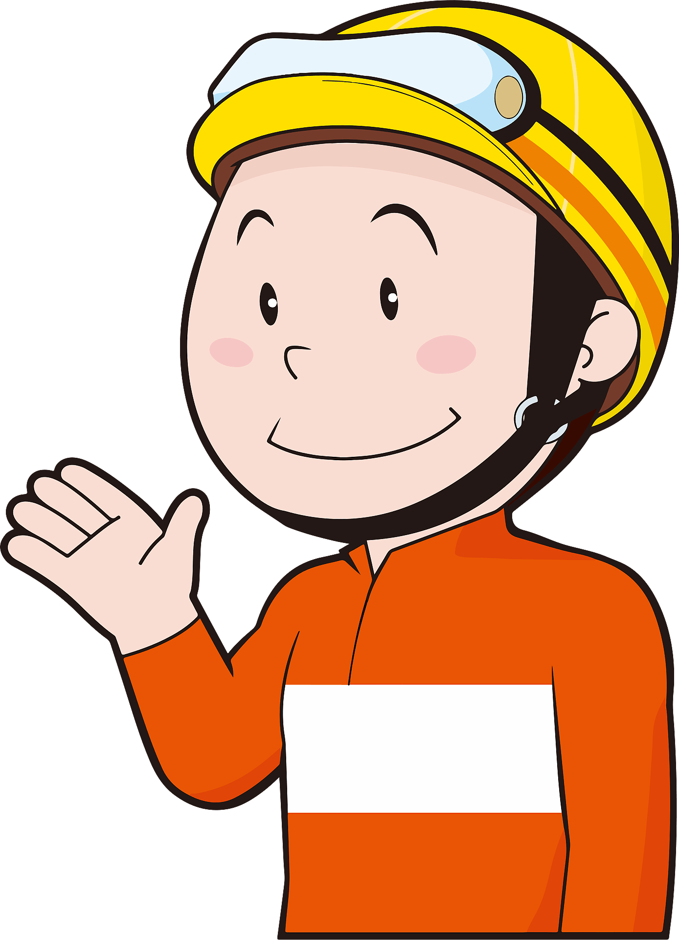 Cartoon Male News Reporter Clipart (1388x1920), Png Download