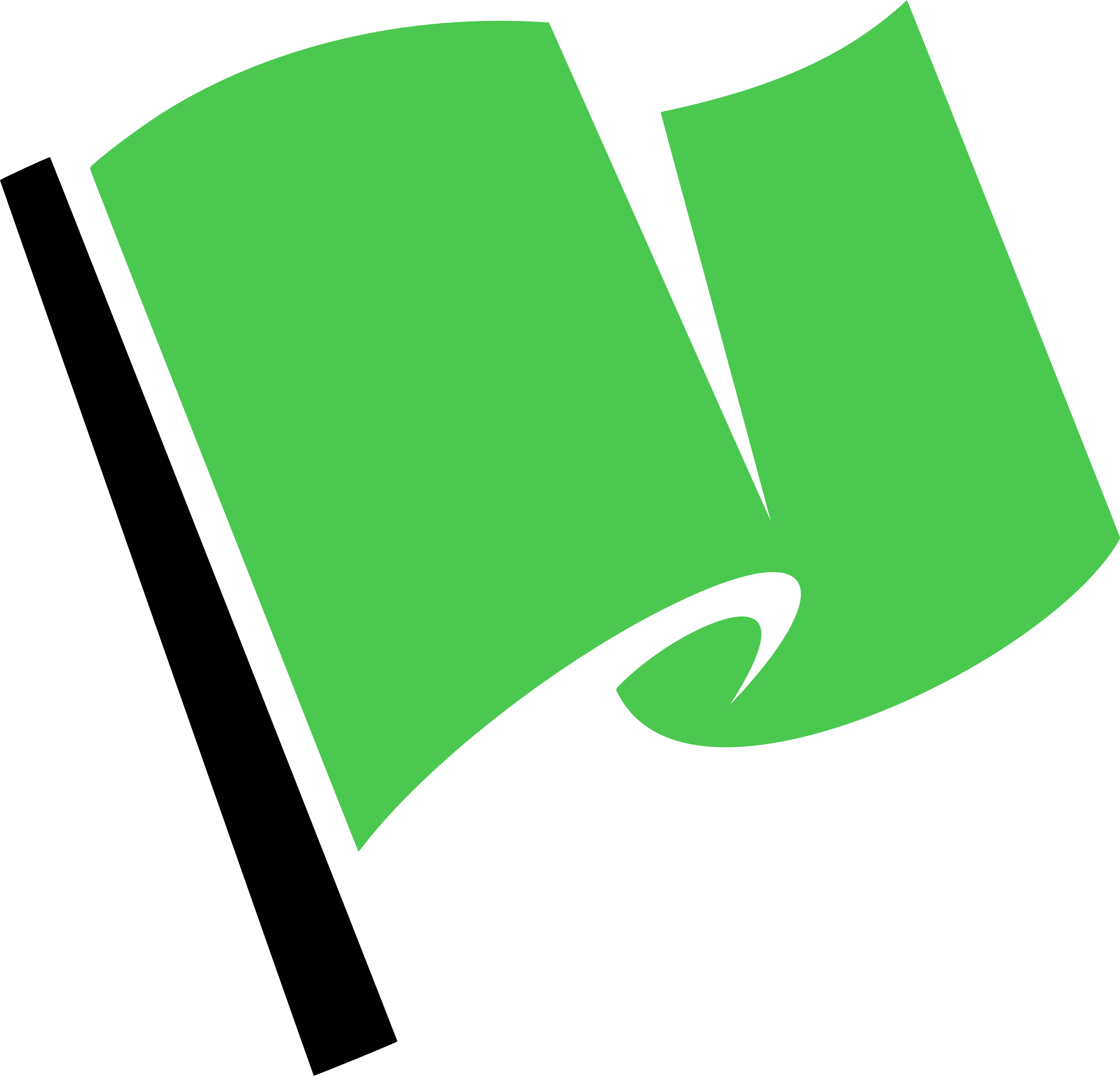 Flag Clipart Green - Red Flag Clipart Png Transparent Png (2400x2306), Png Download