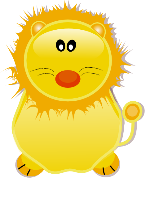 Leo The Lion - Emoticon Leu Clipart (471x699), Png Download