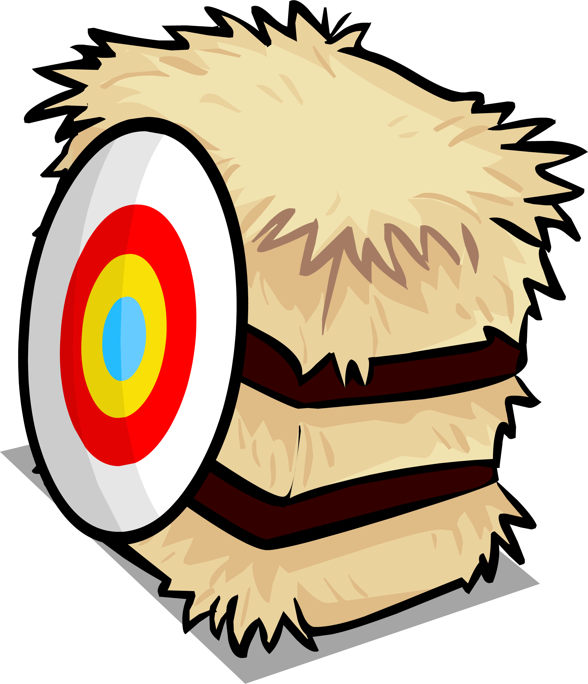 Clip Hay Png - Hay Bale Cartoon Transparent (2031x2363), Png Download