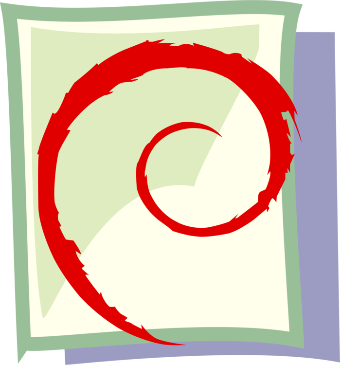 Art,area,text - Debian Logo Clipart (699x750), Png Download