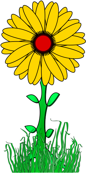 Flower Path - Clip Art - Png Download (600x600), Png Download