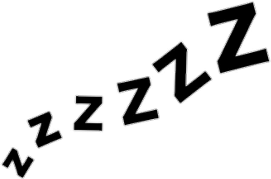 Download Transparent Sleepy Emoji Png Zzz Sleeping Png Clipart (5324390) PinClipart