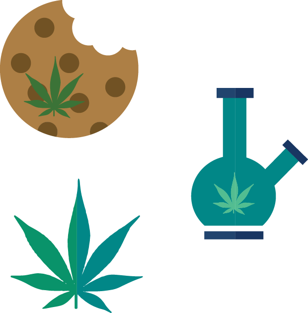 Hoja De Marihuanas Tatuaje Clipart (620x630), Png Download