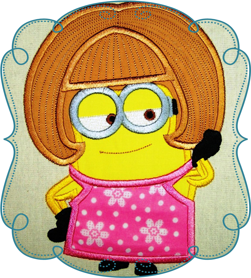 Minion Mãe Clipart (1000x1000), Png Download
