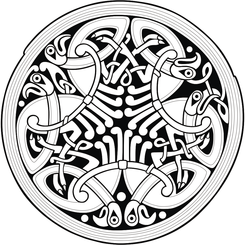 Circle Celtic Ornament - Circle Celtic Knot Clipart (1024x1024), Png Download