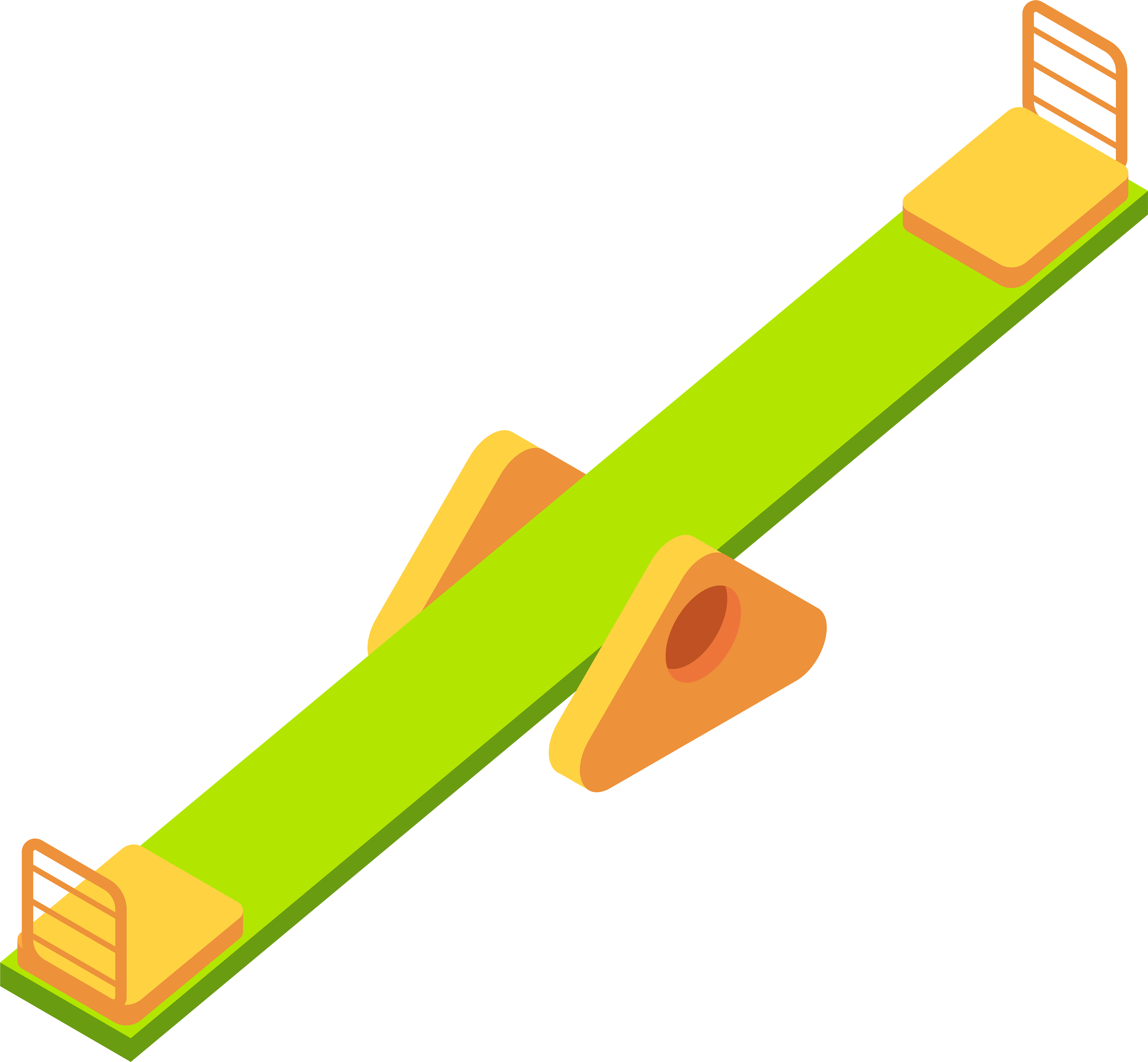 Transparent Swing Set Clipart - Png Download (7889x7299), Png Download