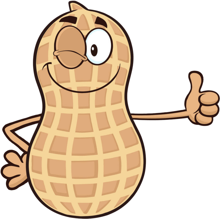 Download Transparent Reeses Png Peanut Cartoon Png Clipart (5325627