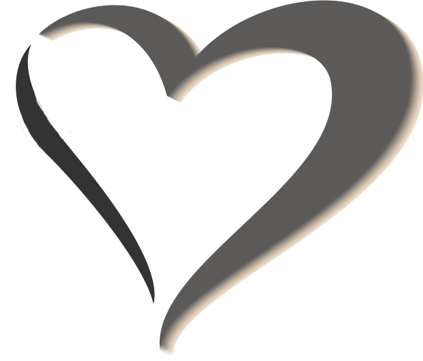 Heart Clipart (617x526), Png Download