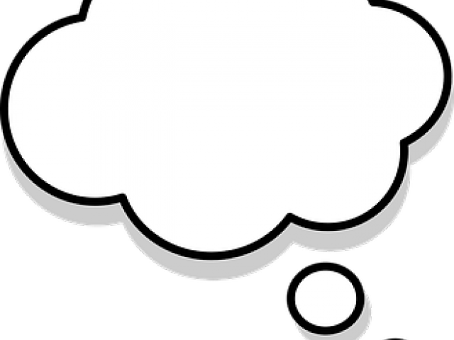 Thinking Bubble Image - Bocadillos De Viñetas Clipart (640x480), Png Download