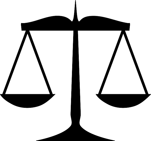 Justice, Law, Measurement, Silhouette, Weight, Scales - Scales Of Justice Clip Art - Png Download (640x599), Png Download