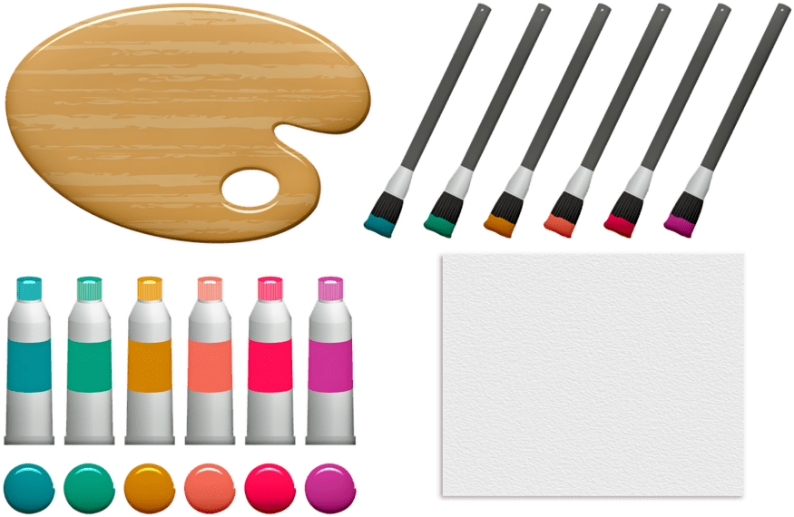 How To Have A Paint Party At Home Clipart Full Size Clipart (5326564