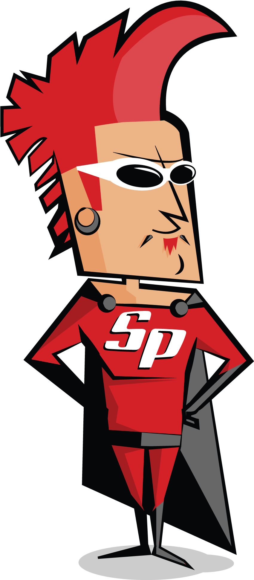 Cartoon Clipart (858x1939), Png Download