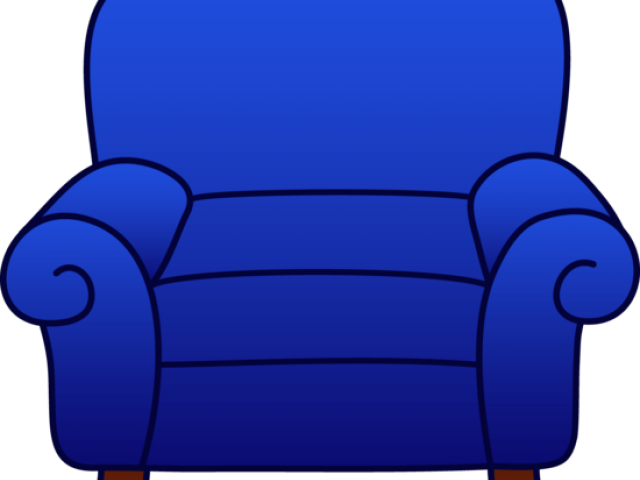 Living Room Chair Clipart - Png Download (640x480), Png Download