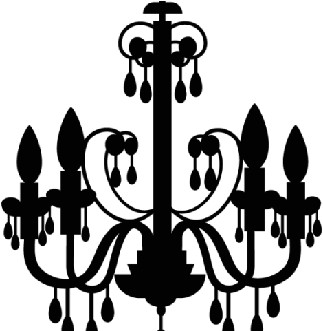 Chandelier Clipart Transparent - Png Download - Full Size Clipart