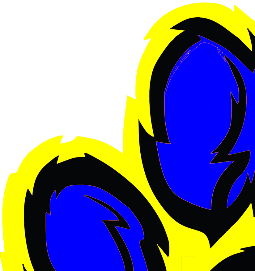 Blue Tiger Paw Clip Art, Icon And Svg - Red Paw Clipart - Png Download (1024x1024), Png Download