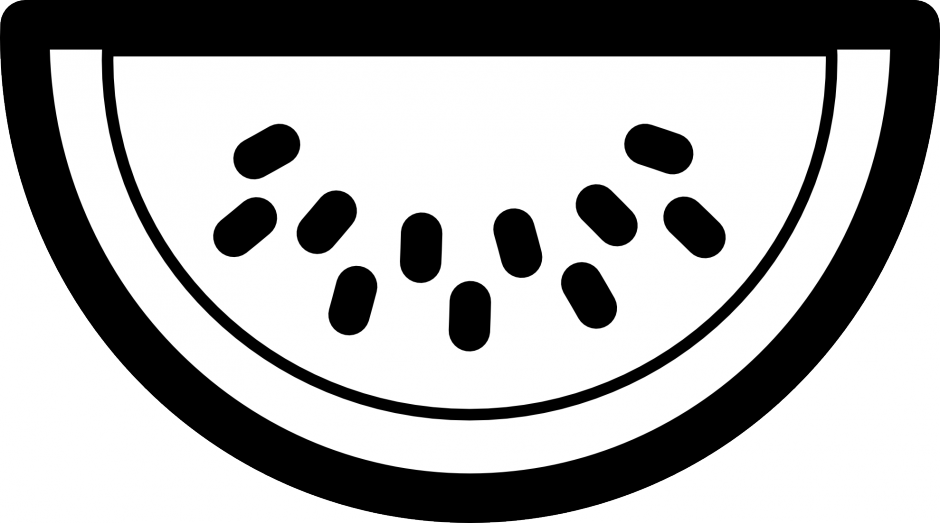 Cartoon Clipart Of A Loving Watermelon Mascot Vector - Watermelon Clip Art - Png Download (940x523), Png Download