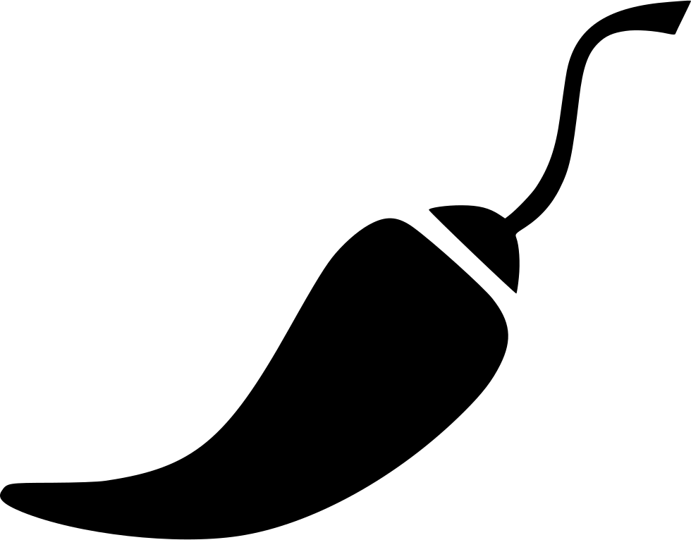 Chilli Pepper Plant - Chili Pepper Icon Png Clipart (980x766), Png Download