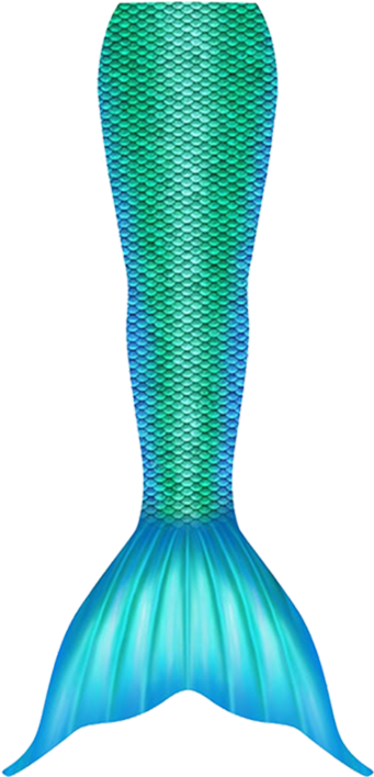 Aqua Teal Tail Frenzy Mermaids - Illustration Clipart (716x1010), Png Download
