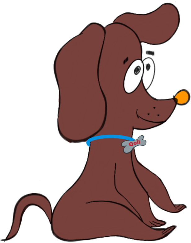 #cartoon #caricatura #dibujo #puppy #dog #perro #cachorro - Cartoon Clipart (646x800), Png Download
