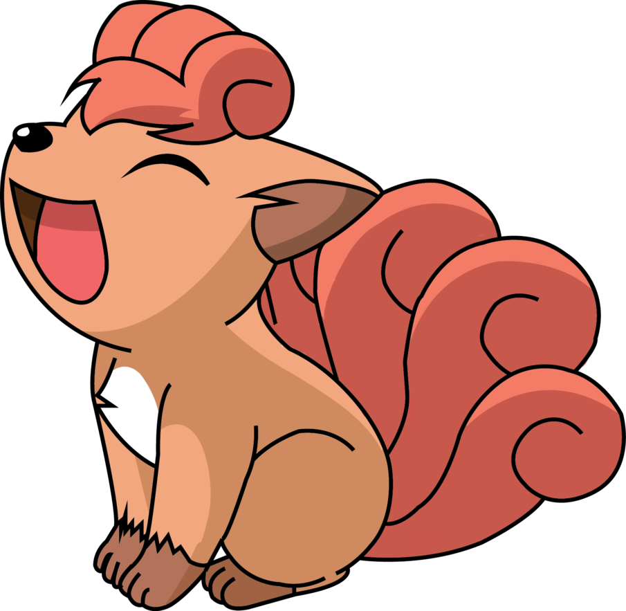 Vulpix Pokemon Clipart (905x883), Png Download