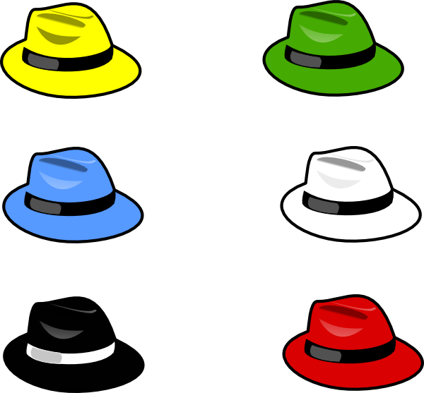 Indiana Jones Clip Art - 6 Thinking Hats Png Transparent Png (600x557), Png Download