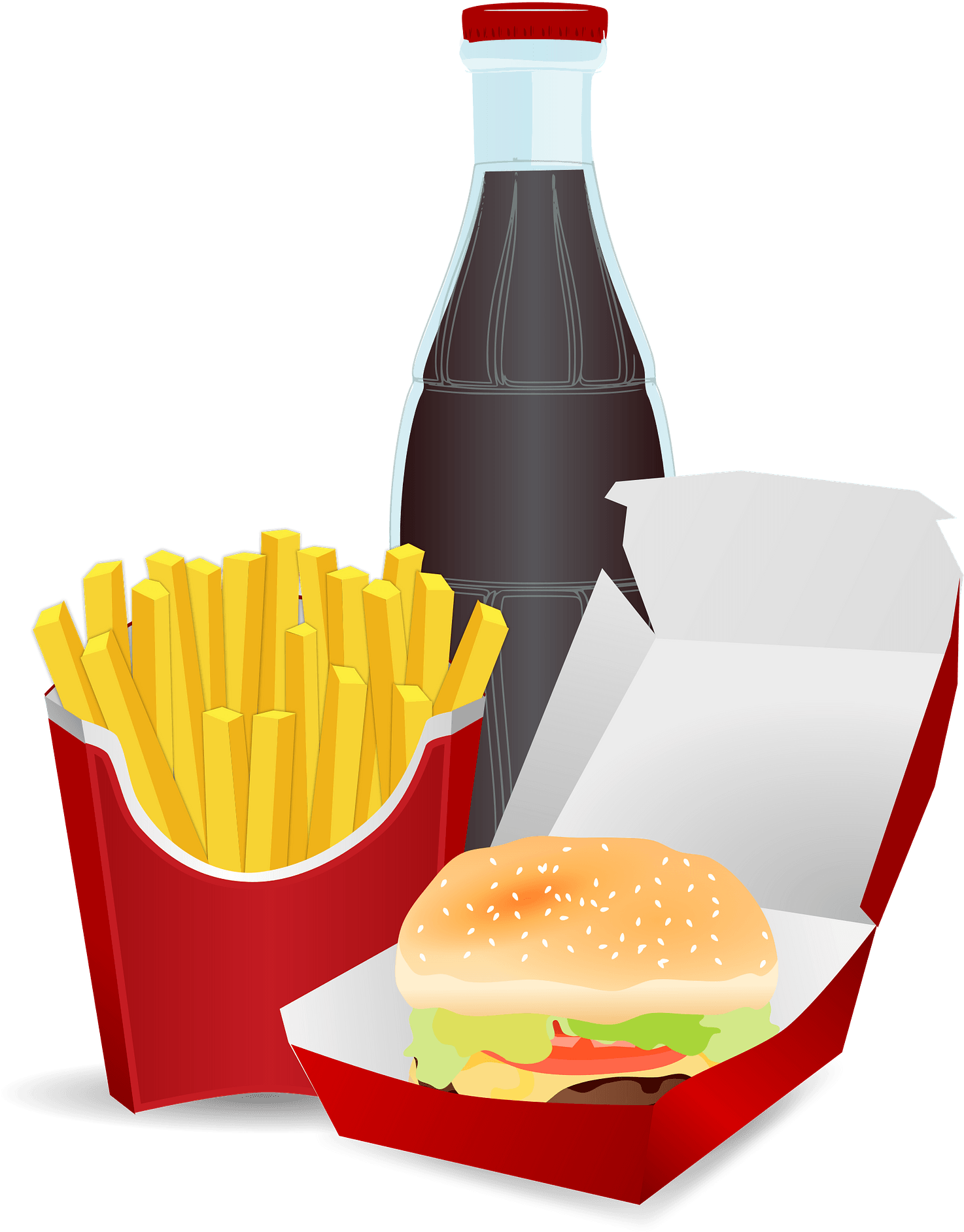Junk Food Clipart Transparent - Png Download - Full Size Clipart