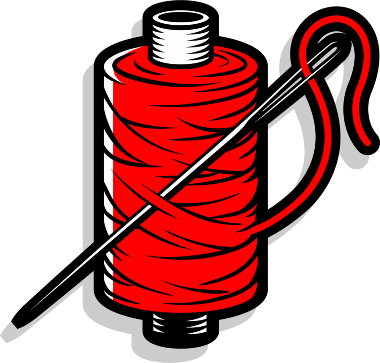 Transparent Finish Line Banner Clipart - Transparent Thread Clip Art - Png Download (768x733), Png Download