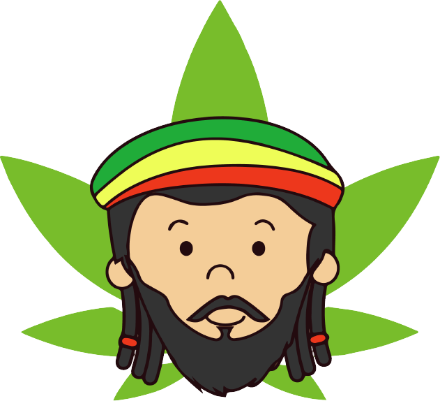 Rasta Corner Europe - Cartoon Clipart (631x574), Png Download