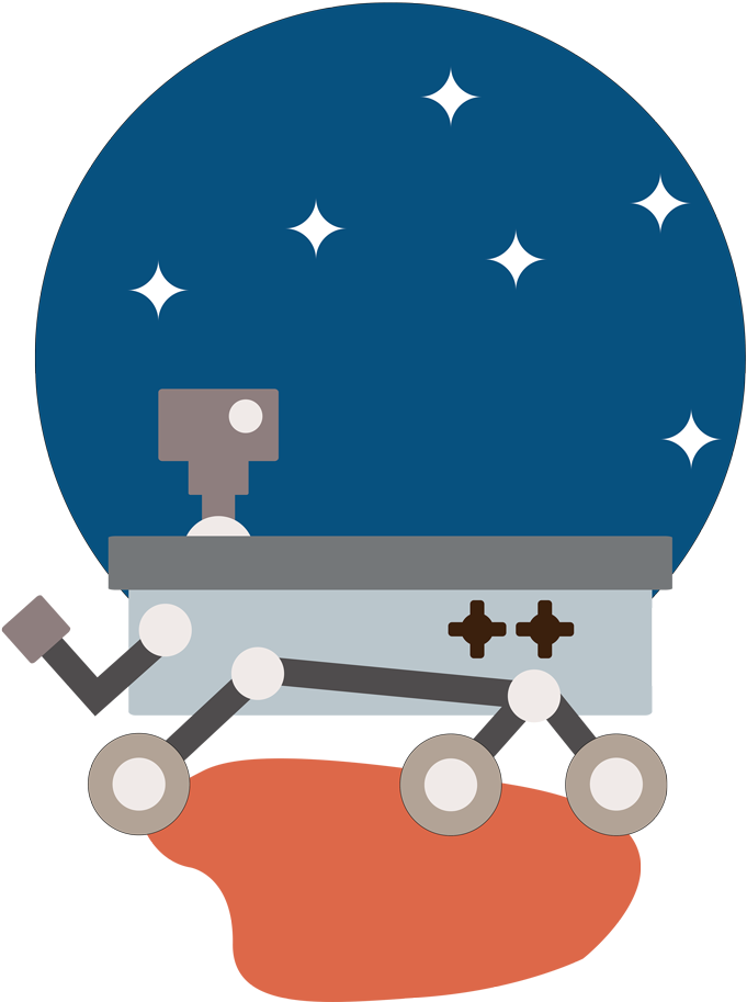 Download Transparent Mars Symbol Png Mars Rover Clipart 5329415