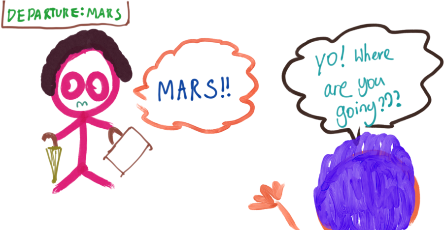 You Going To Mars Clipart (1024x467), Png Download