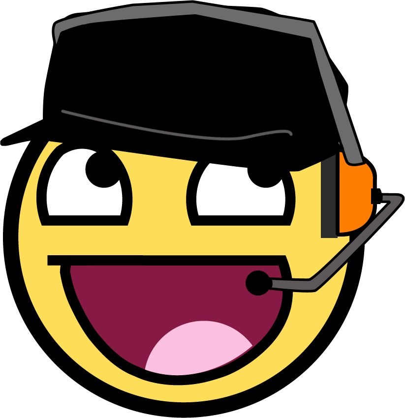 Fun & Roadkill - Epic Face Scout Clipart (823x850), Png Download