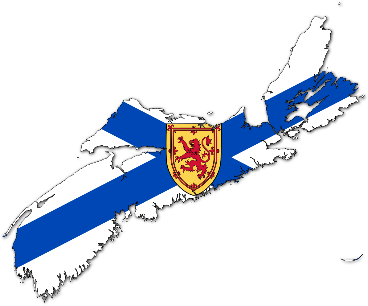 Nova Scotia Strong Decal Clipart (1200x1001), Png Download