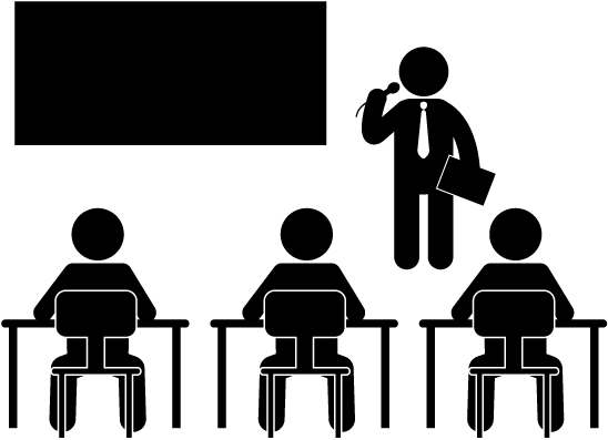 Classroom Svg Clipart (640x640), Png Download