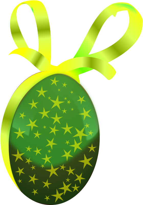 Ovo De Pascoa Laço Png Clipart (566x800), Png Download