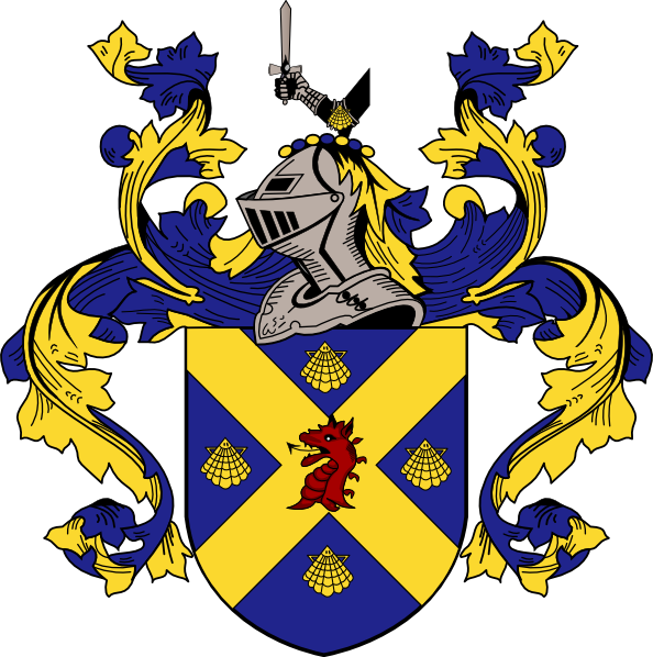 Family Coat Of Arms Clipart (594x598), Png Download