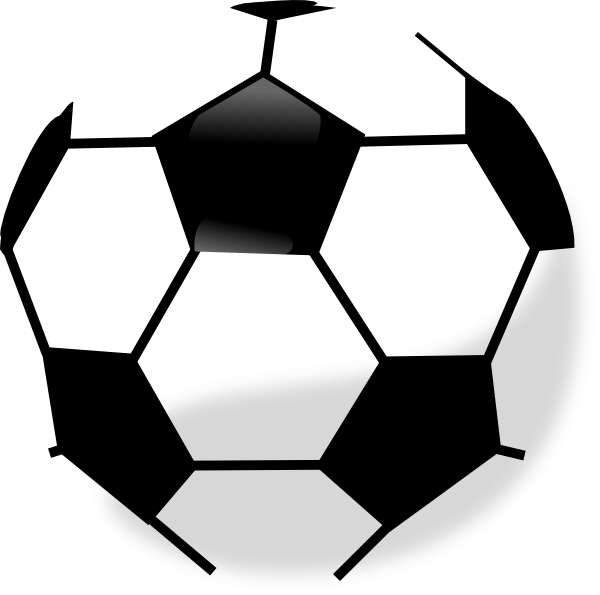 Soccer Ball Clipart - Png Download (600x595), Png Download