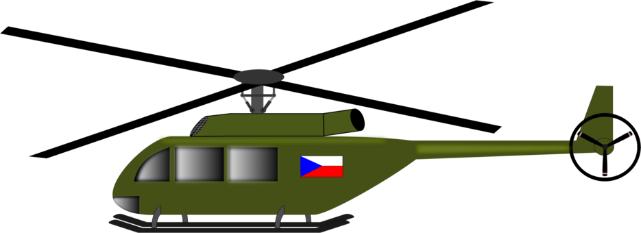 Military Helicopter Clipart - Png Download (935x340), Png Download