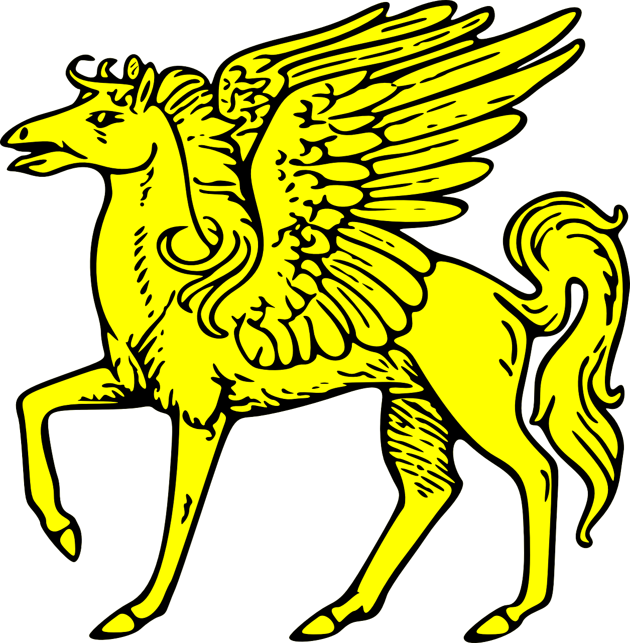 Coat Of Arms Animals Png Clipart (1255x1280), Png Download