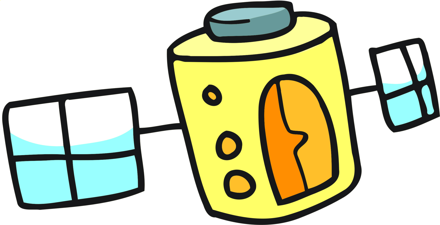 How To Draw Drawing And Sketching Objects And Environments - Draw A Satellite For Kids Clipart (1468x750), Png Download